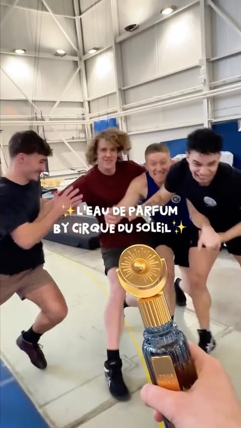 Instagram post by @parfumcirquedusoleil for Cirque du Soleil. Caption reads: [...] 💕 Discover l’eau de parfum by Cirque du....