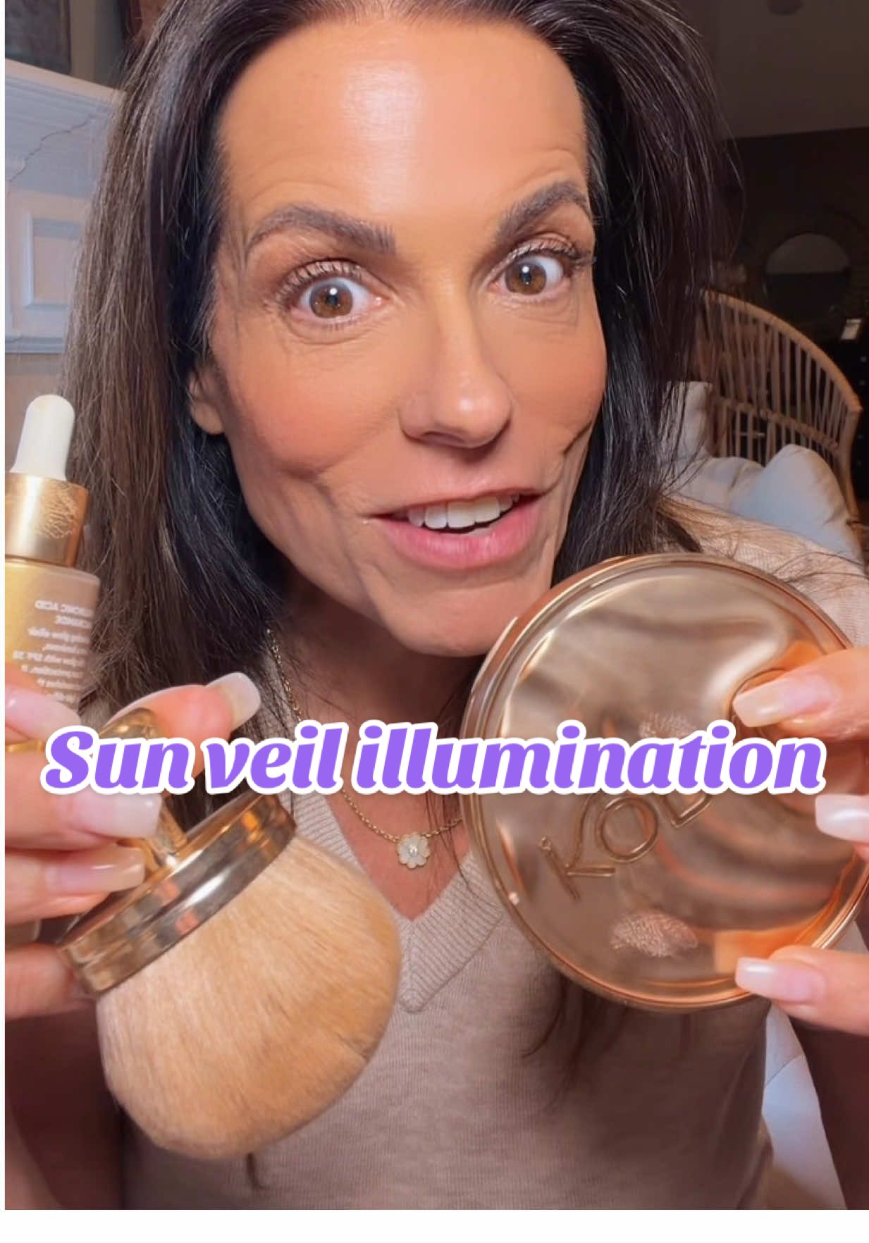 TikTok post by @affiliatetammytaylor for Kopari Beauty. Caption reads: [...] #newyearnewme @Kopari Beauty.