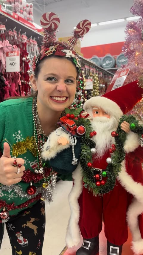 Instagram post by @madison_marilla for Michaels Stores. Caption reads: Because when it comes to Christmas décor… the....