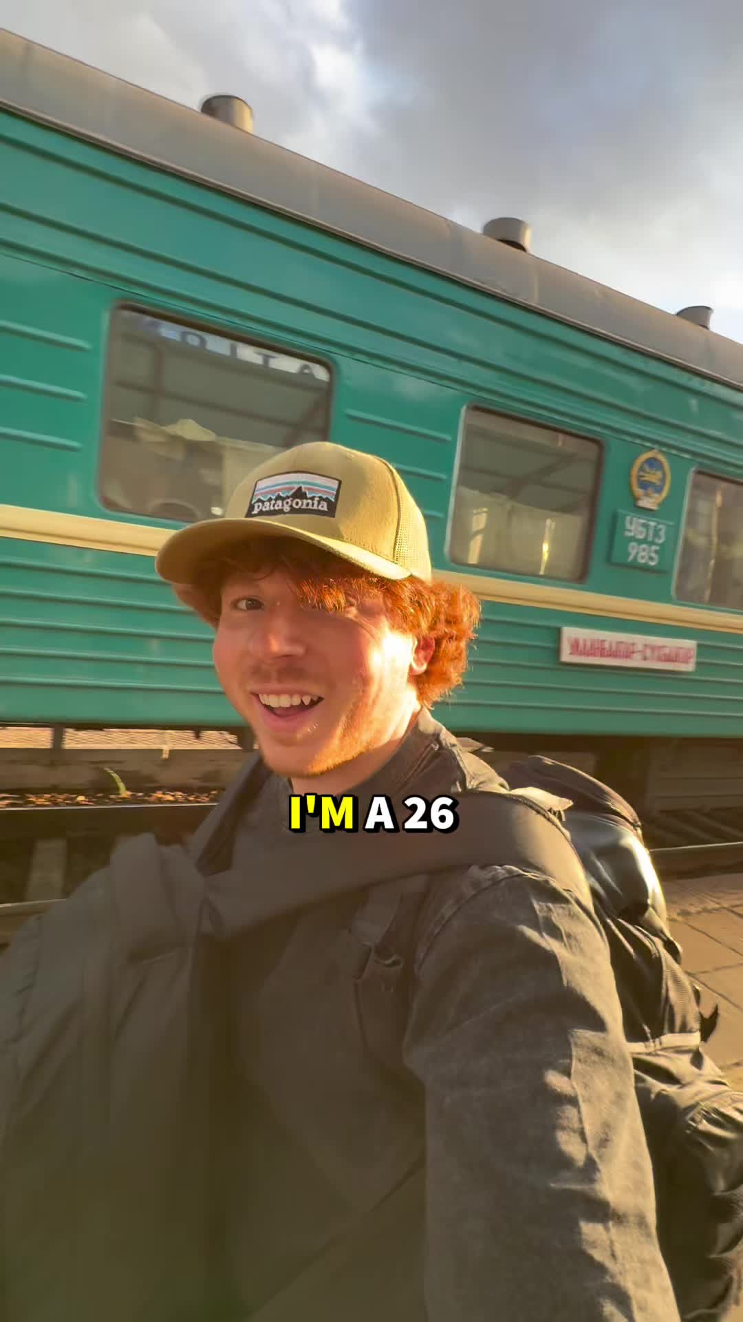 TikTok post by @christian.grossi for Saily. Caption reads: Full time traveler shares their 2025 travel....