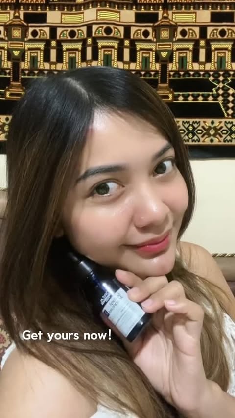 Instagram post by @sinthaadrl for L'Oréal Indonesia. Caption reads: Setiap malam selalu pakai serum mini ini!....