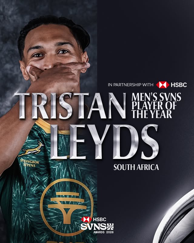 Instagram post by @blitzboks for HSBC. Caption reads: [...] Player of the Year in partnership with....