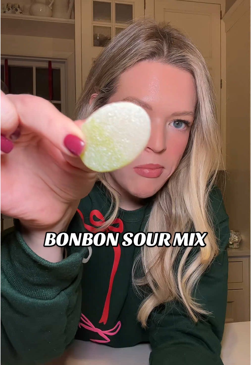 TikTok post by @beautyofthefoodie for BonBon NYC. Caption reads: I need to order more now @BonBon - A Swedish Candy....