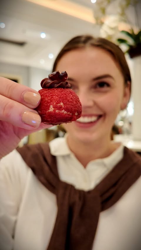 Instagram post by @galeatsberlin for The Macallan. Caption reads: My dad used to force me to sip his whisky when I....