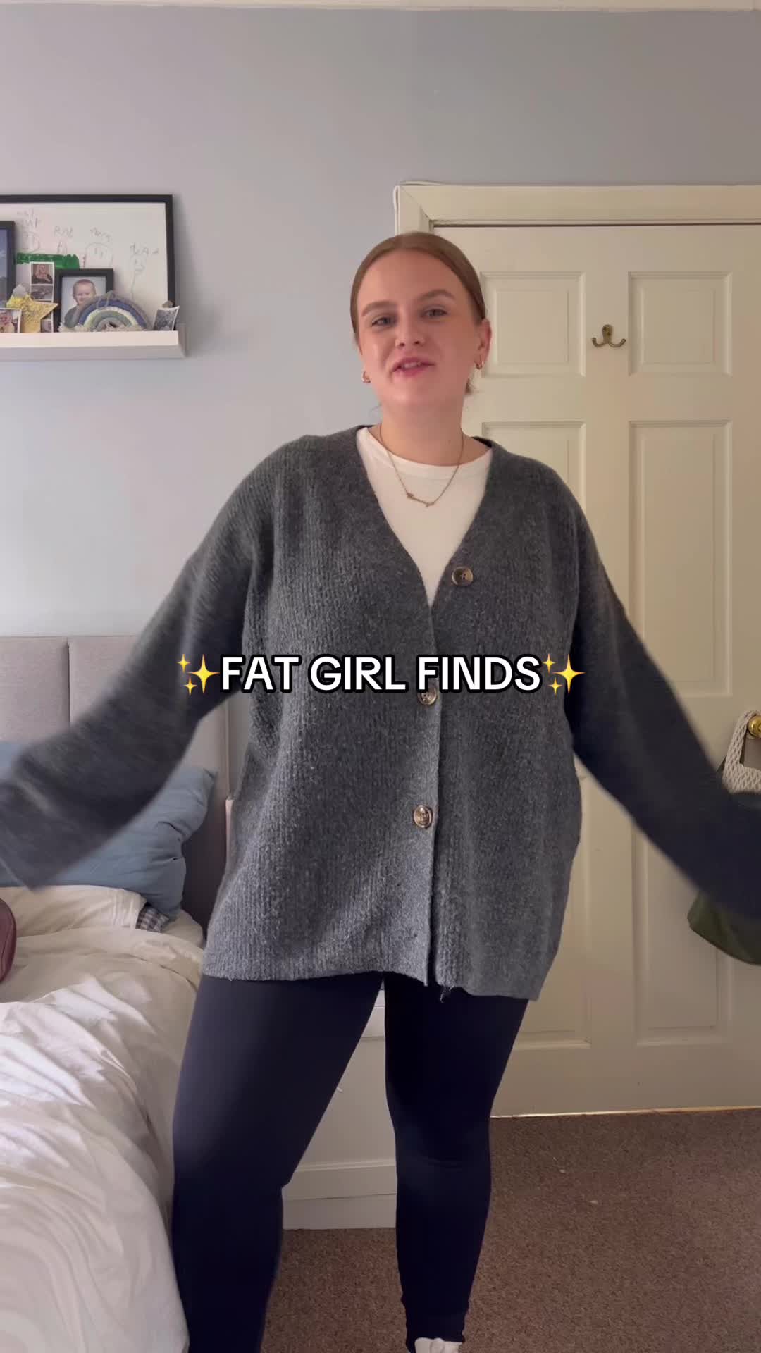 TikTok post by @midsizestyleguide for MOOSLOVER. Caption reads: Fat girl finds episode two and today it’s all....