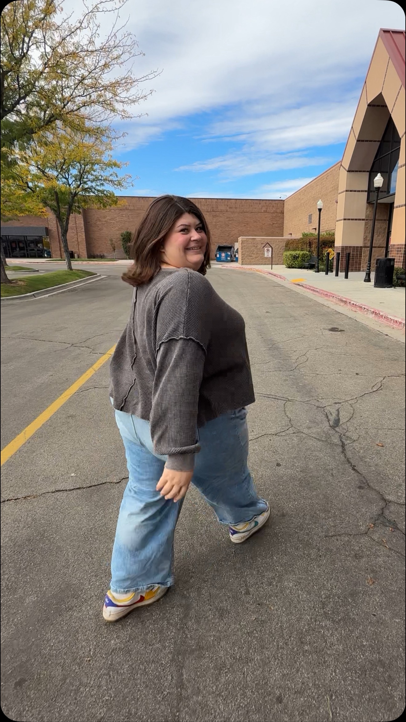 Instagram post by @marissaliscinski for Torrid. Caption reads: come with me to find my confidence 😚 @torrid....