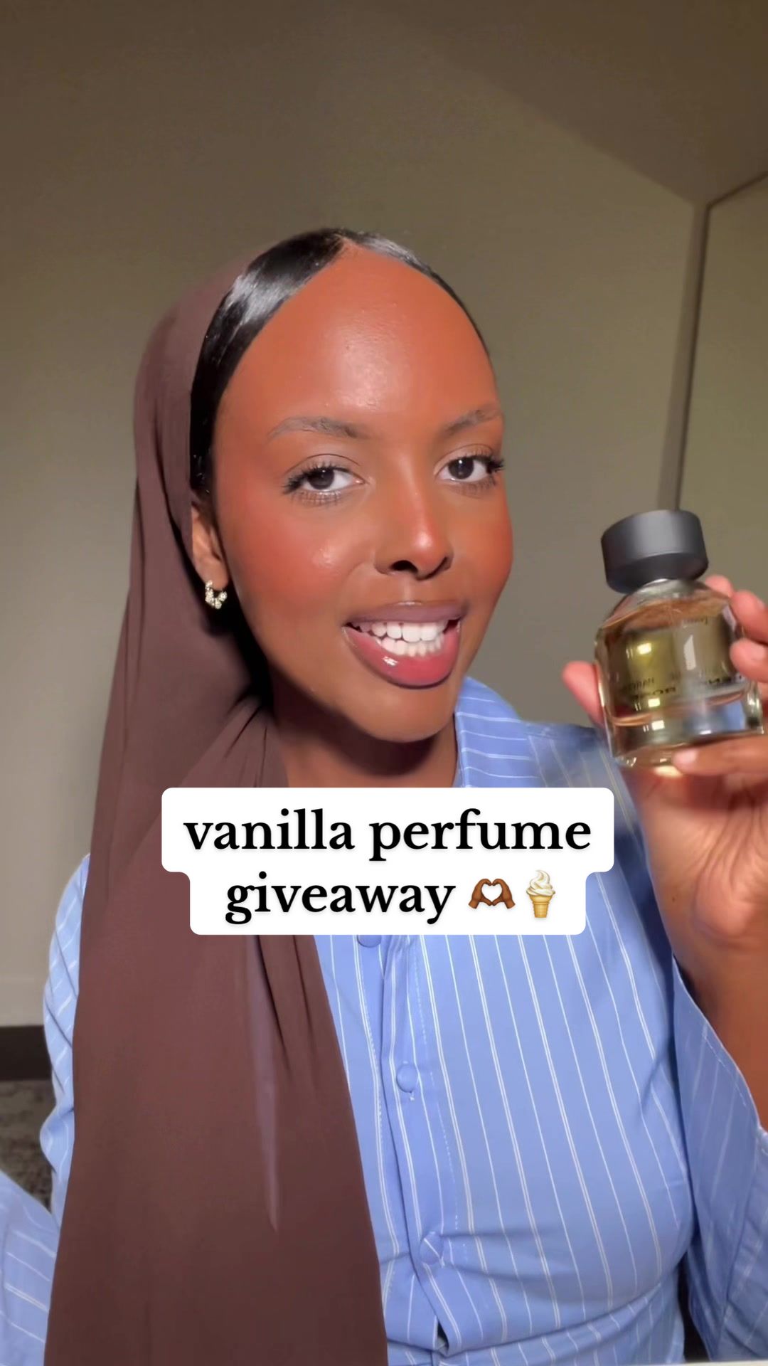 TikTok post by @samiraabelle for Henry Rose. Caption reads: Dave by @Henry Rose is a fluffy, luxurious vanilla....