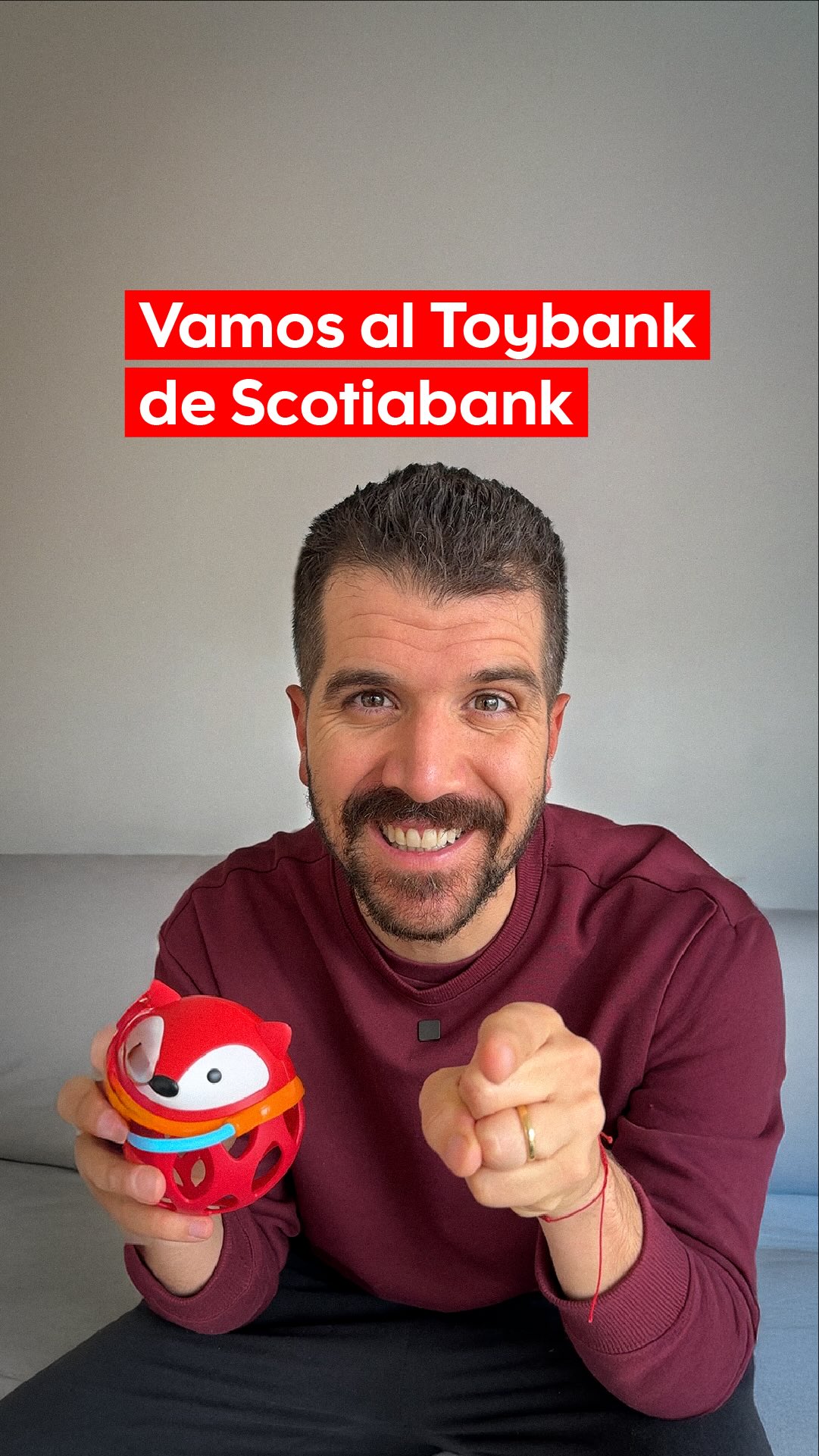 Instagram post by @yosoypelaez for Scotiabank. Caption reads: Este mes del niño puedes darles a tus hijos el....