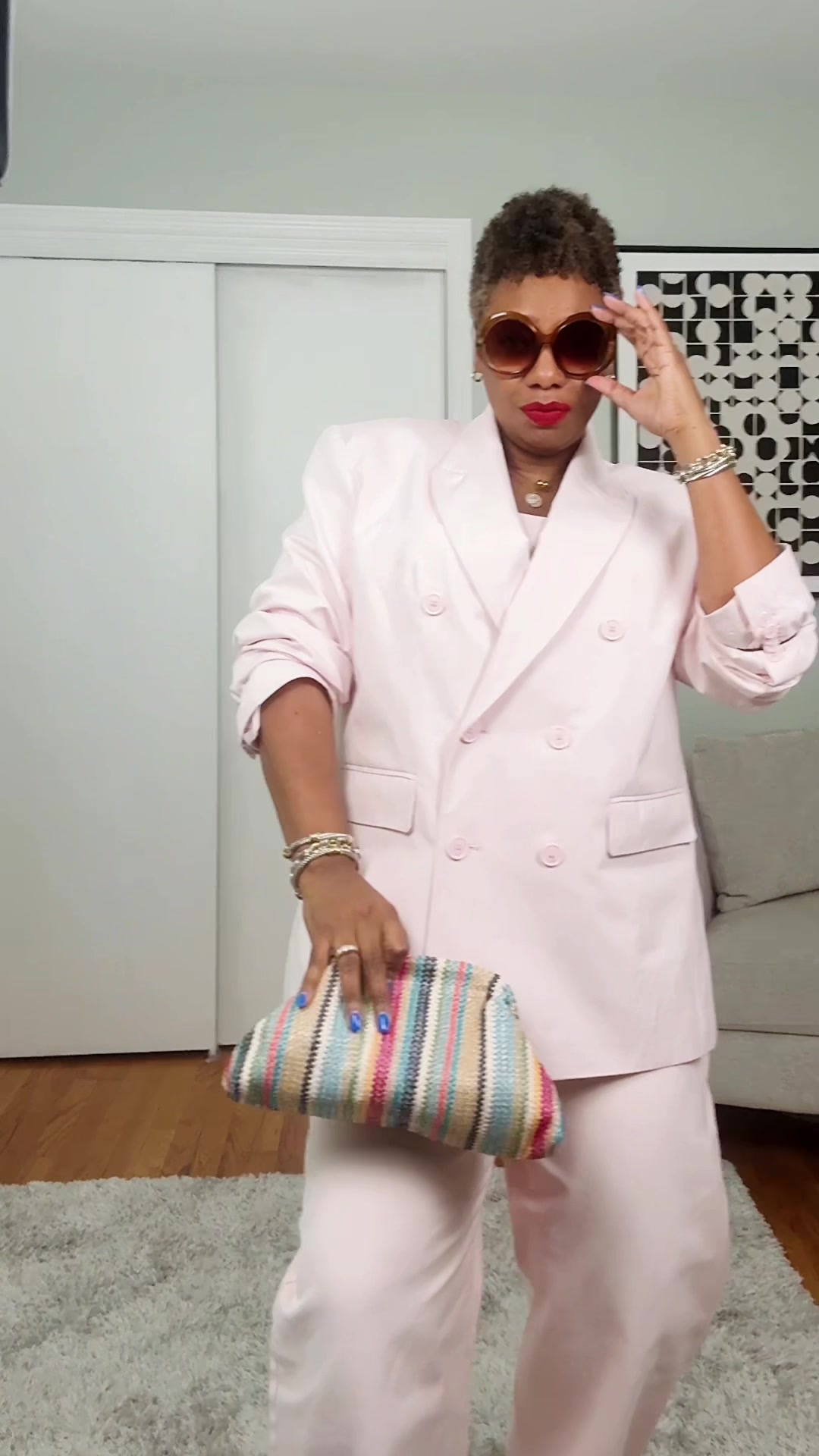 TikTok post by @mikismithlifestyle for Aprilery Jewelry-US. Caption reads: [...] @KBB by KAHLANA @Bullseye Deals @Aprilery....