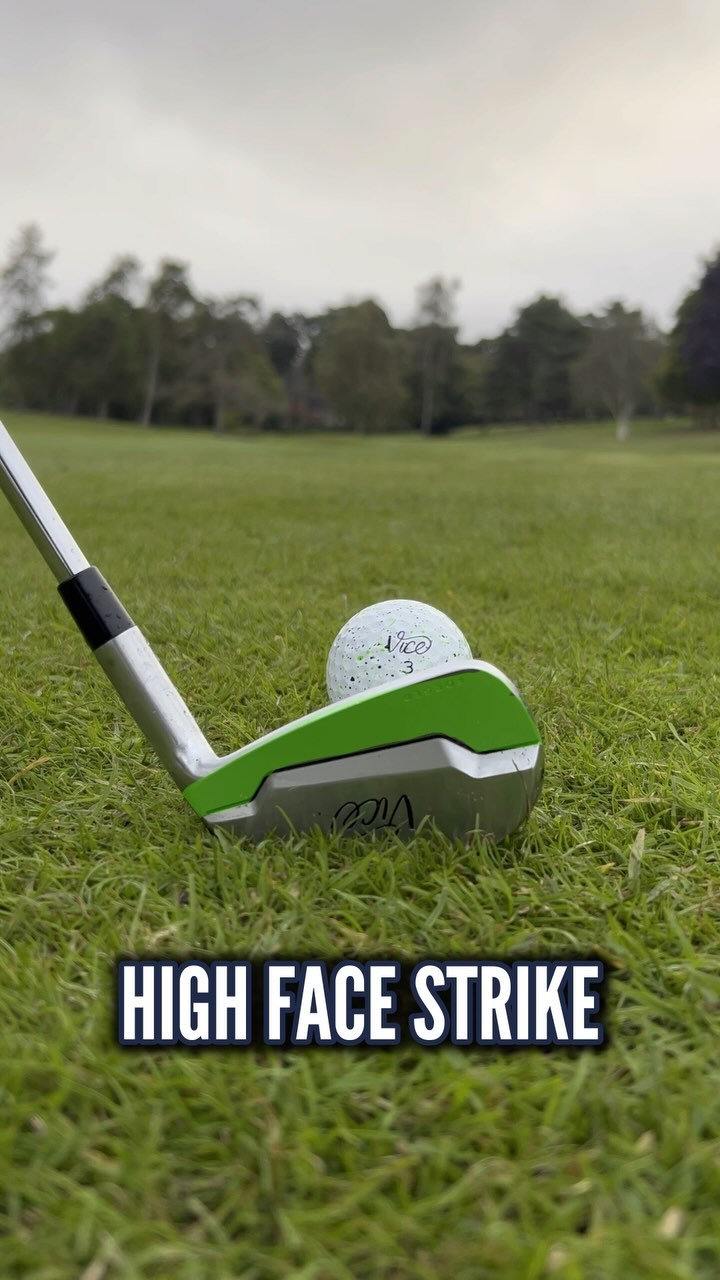 Instagram post by @carlociullogolf for VICE GOLF. Caption reads: Should you use a tee on a Par 3 with an iron? - I....