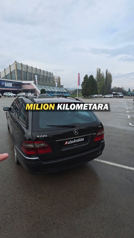 Instagram post by @auto_analiza for carVertical. Caption reads: Može li svaki auto da pređe milion kilometara?

AA....