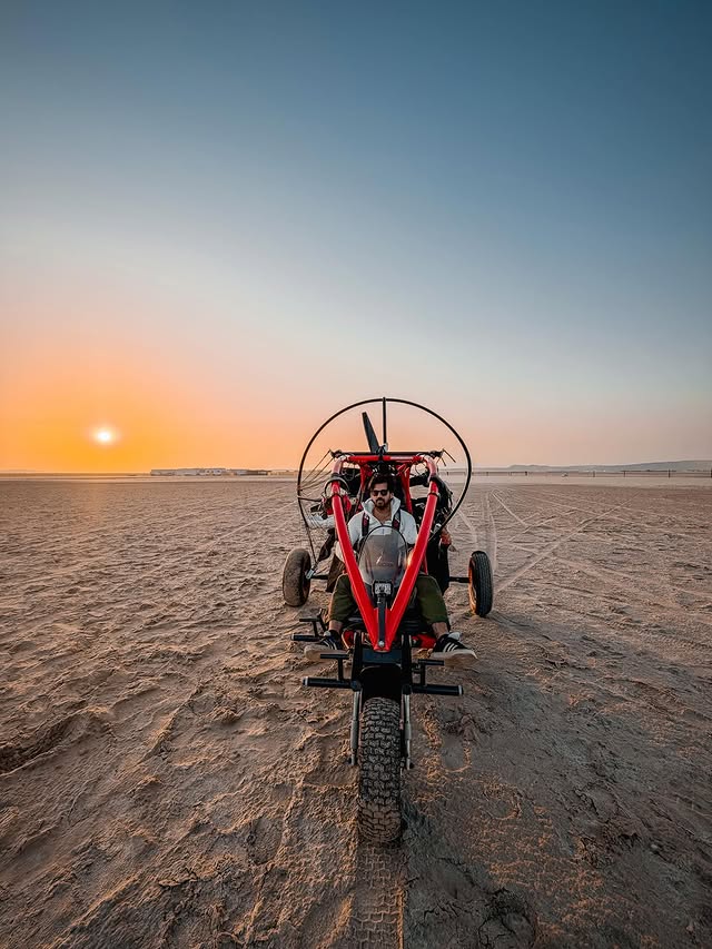 Instagram post by @ankitbhatiafilms for Visit Qatar. Caption reads: If you are planning a trip to Qatar, you seriously....