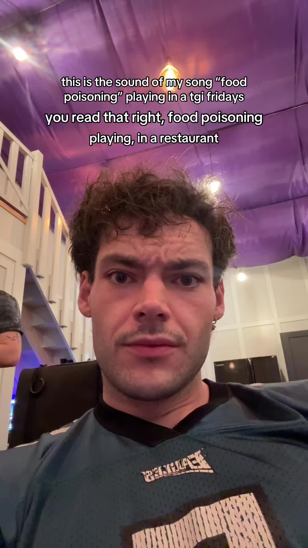 TikTok post by @toomuchmarriott for TGI Fridays. Caption reads: are you sure about this @TGIFridays #fyp .