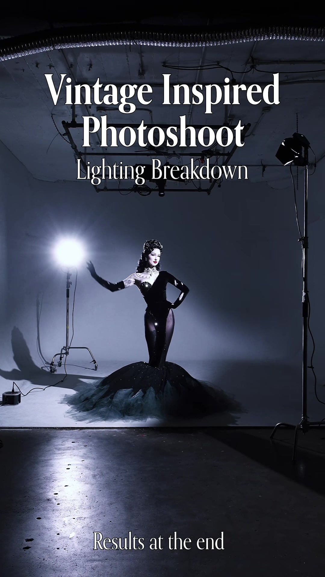 TikTok post by @ldogdog for amaran. Caption reads: [...] inspired lighting breakdown using the....