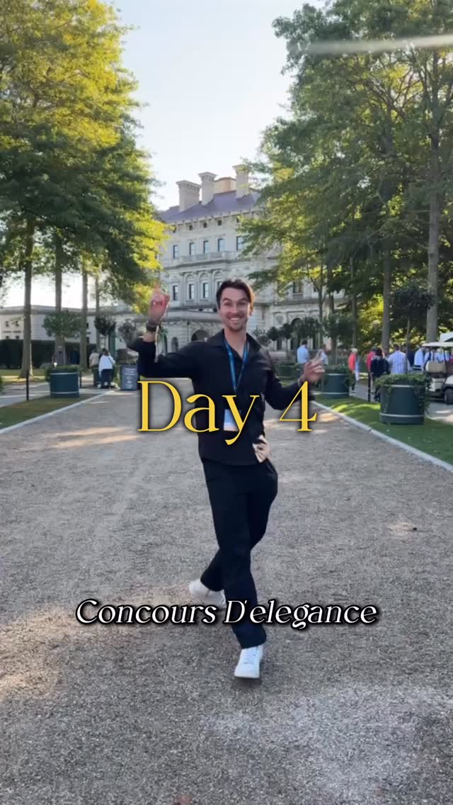 Instagram post by @heyafb for Cadillac. Caption reads: @cadillac #ad 4 days of pure automotive artistry.....