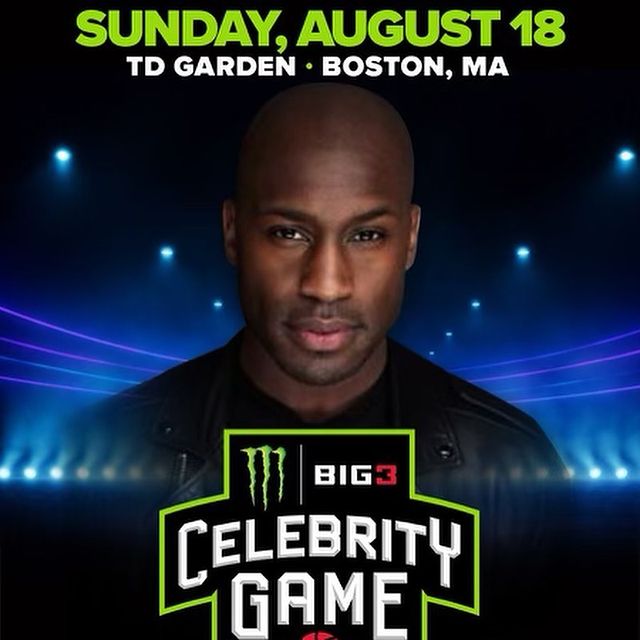 Instagram post by @vernondavis85 for Webull. Caption reads: [...] ET live on @CBSTV. Team Green vs Team....