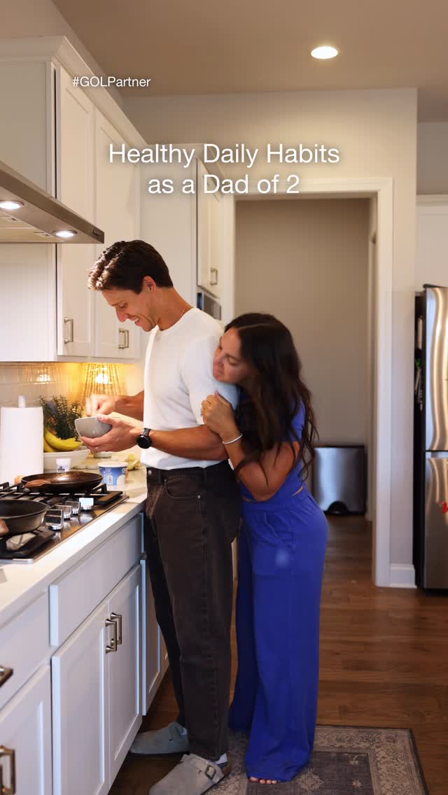 Instagram post by @zach_webber_ for Garden of Life. Caption reads: Healthy daily habits as a dad of 2 #GOLPartner

1.....