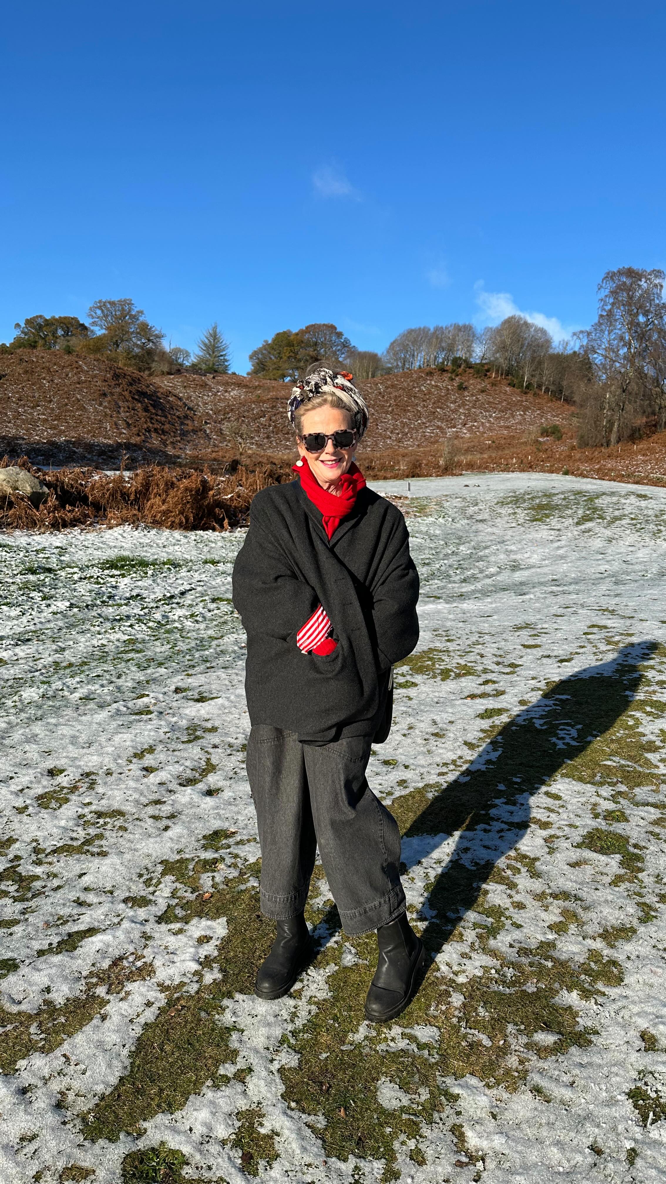 Instagram post by @mymousecottage for Acqua di Parma. Caption reads: Layering up today. Off for a spot of shopping! ☀️....