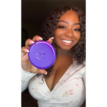 Instagram post by @therealtati for SmileDirectClub. Caption reads: On your way to a new smile. Start today with....