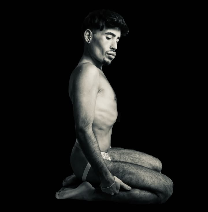 Instagram post by @nicola_james_varone for SALIGIA. Caption reads: Gifted | SALIGIA | Men’s underwear Saligia have....