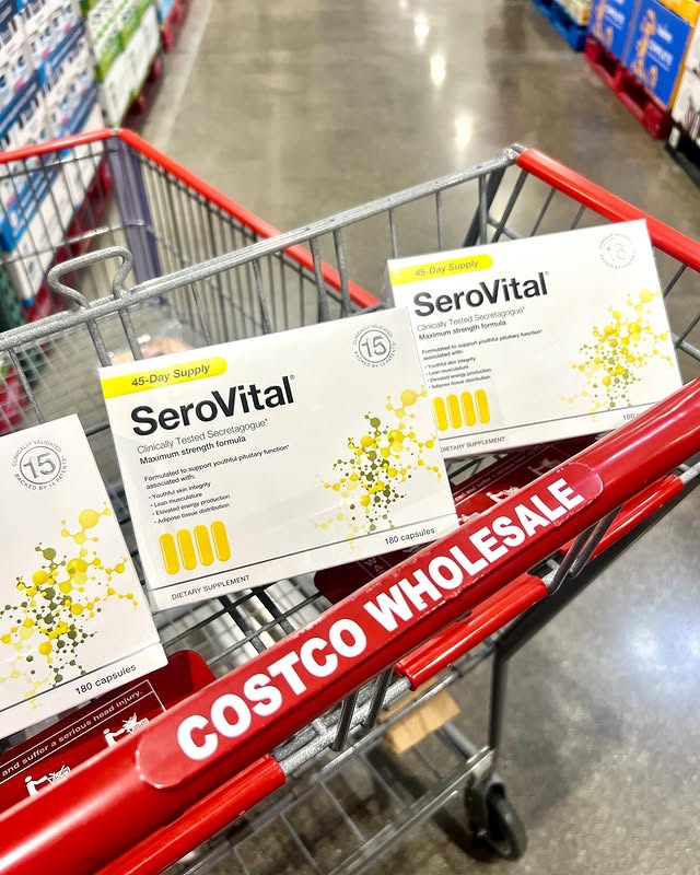 Instagram post by an influencer for SeroVital. Caption reads: @SeroVital is America’s #1 Anti-Aging [...].
