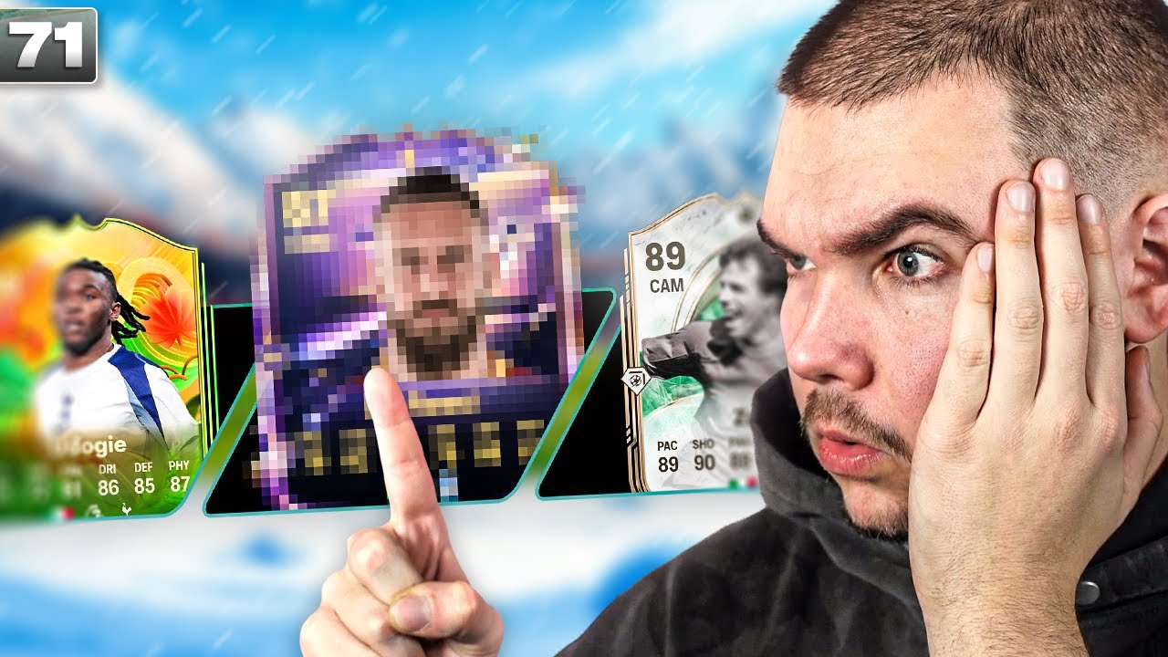 YouTube post by @PLKD for R-GOL. Caption reads: NEW SEASON, HERO PICK & REWARDS! - FC26 Ultimate....
