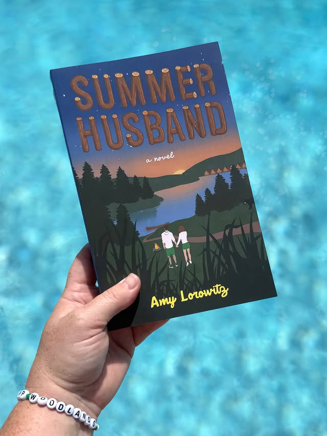 Instagram post by @beach.reading for BookSparks. Caption reads: [...] ⛺️Summer Nostalgia Thank you @booksparks and....