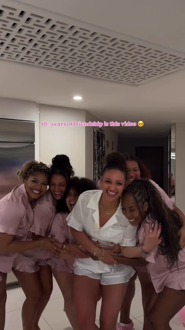 Instagram post by @lexi_gordon34 for Birdy Grey. Caption reads: My girls🤍 in our @birdygrey matching pjs. Never....