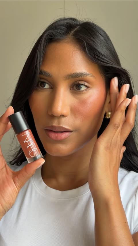 Instagram post by @itsmajobautista for NARS Cosmetics. Caption reads: My new blush obsession! @Narsissist launched the....