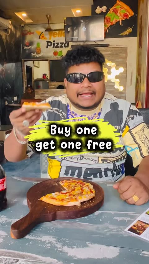Instagram post by @patiala_touch_reels for Swiggy. Caption reads: [...] Pizza Day* 15th May to 17th May Swiggy....