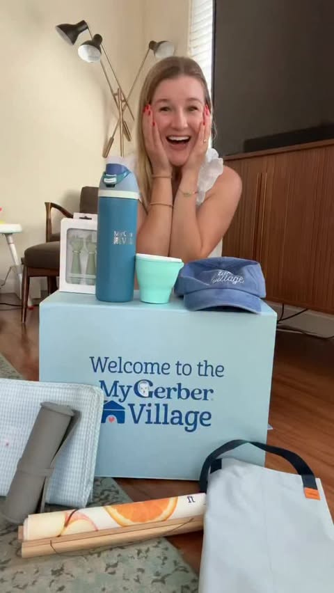 Instagram post by @courtneycchen for Gerber. Caption reads: [...] 🥰 I’m so grateful to be part of the @gerber....