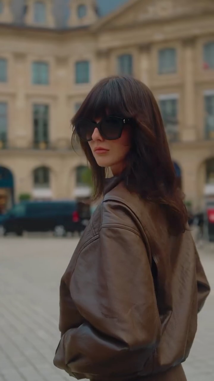 Instagram post by @justinesoranzo for Sunglass Hut. Caption reads: Timeless and elegant. For @justinesoranzo,....