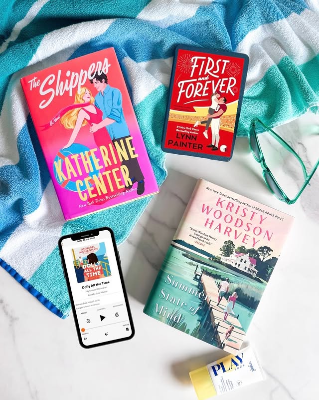 Instagram post by @amy_alwaysreading for Berkley Publishing Group. Caption reads: ✨Ready for Summer!!! Many thanks to my friends at....