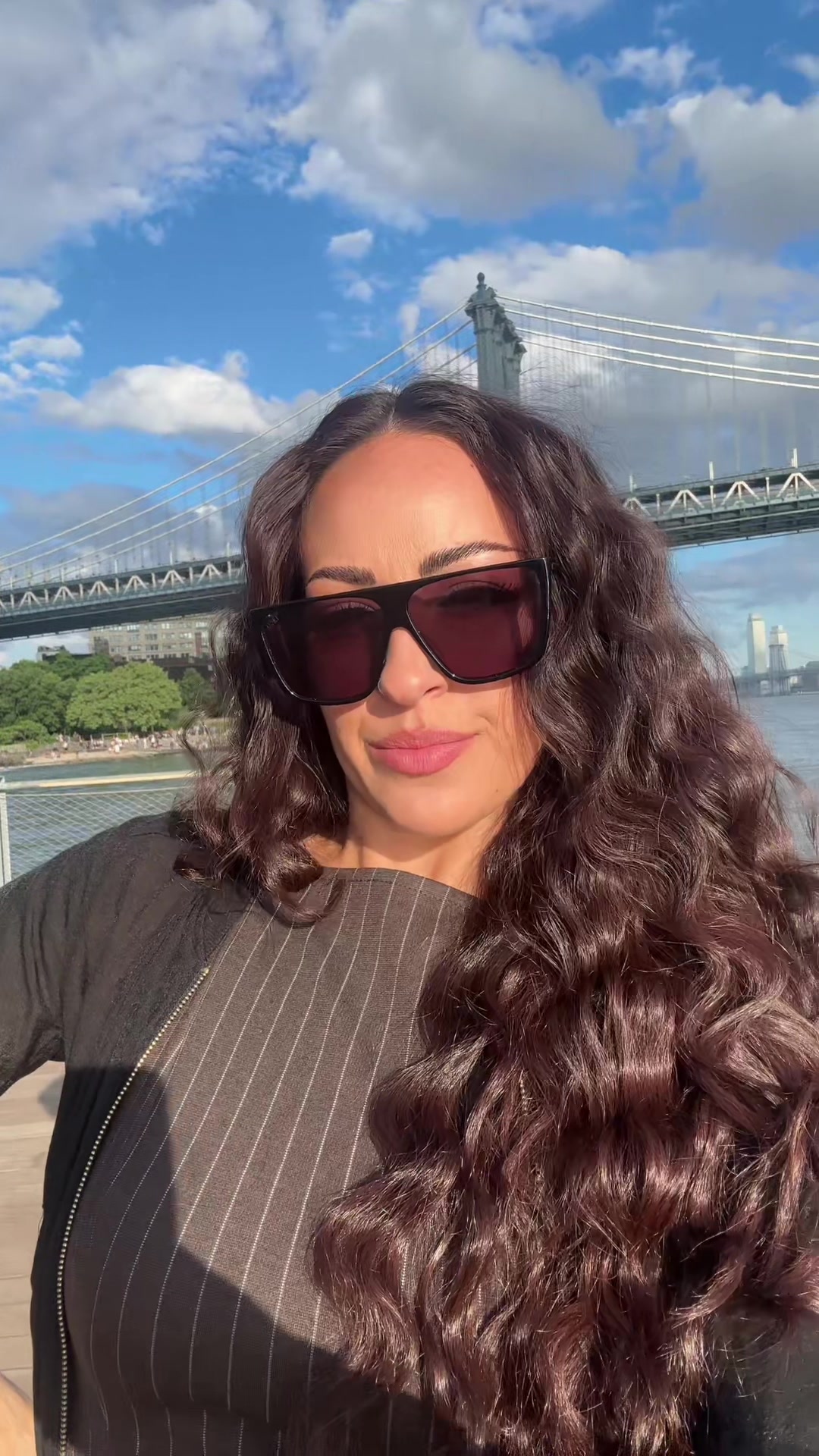 TikTok post by @makeupmevv for DEZI. Caption reads: please don’t speak to me @DEZI EYEWEAR @Desi....