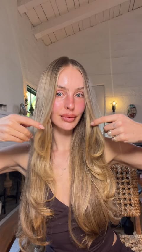 Instagram post by @jadeswildparty for T3 Micro. Caption reads: No revenge bc you can do this in 5 minutes 🫦🤏🏻....