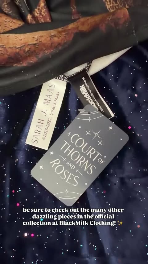 Instagram post by @caleighallen for Blackmilk Clothing. Caption reads: a million stars of thanks to @blackmilkclothing....