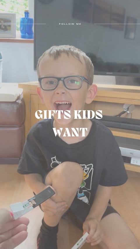 Instagram post by @donna_rickard_ for Bump Baby & You. Caption reads: 🌟 Gifts Kids Want 🌟 Ad Noah had the best time....