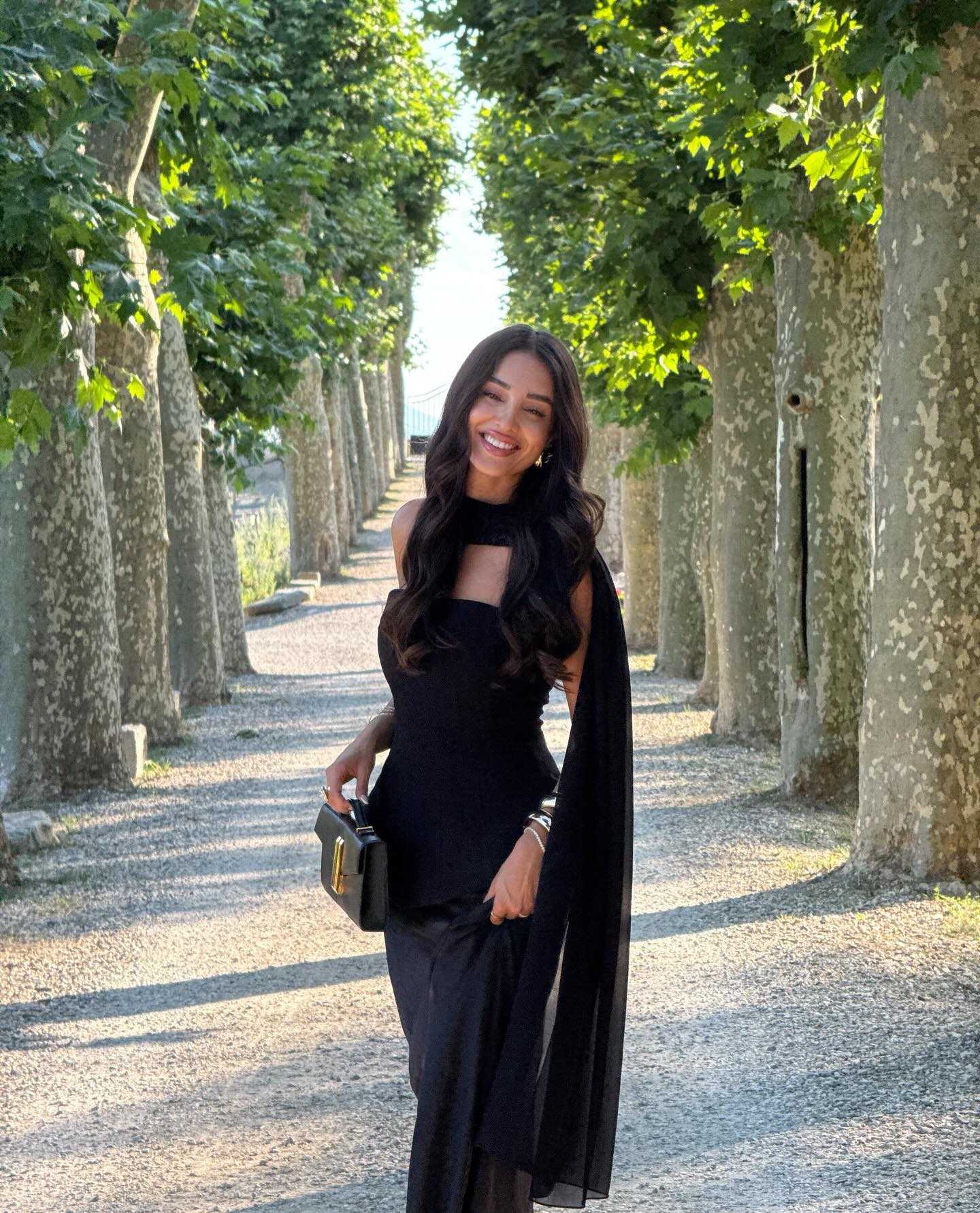 Instagram post by @samira.sfiii for Club L London. Caption reads: France getaway w/ @clubllondon ✨ Which one is your....