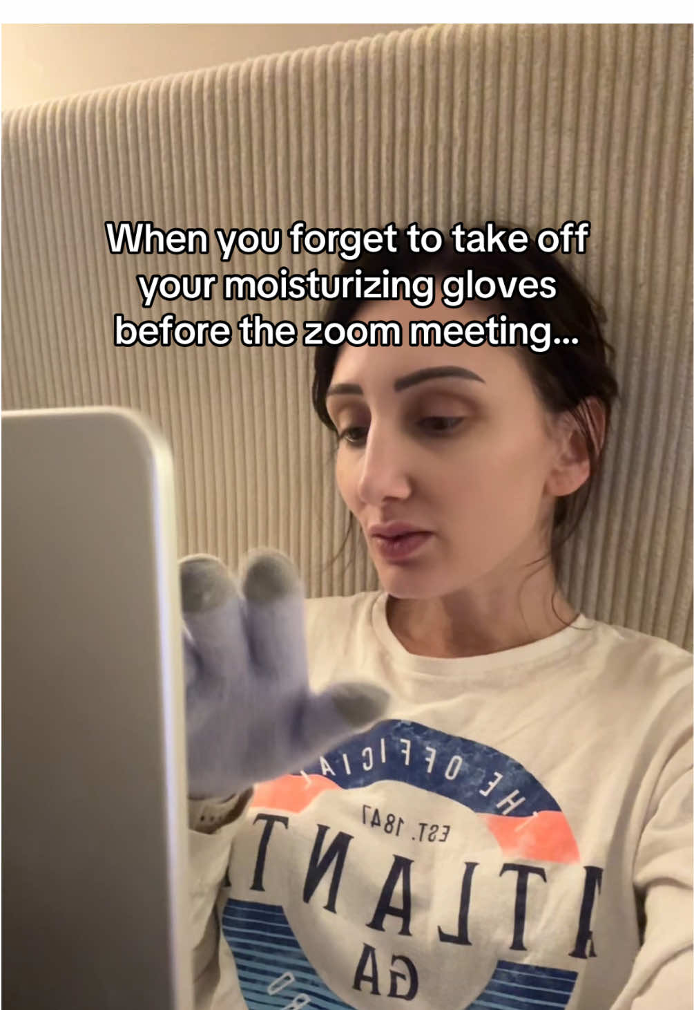 TikTok post by @healinghealsmama for Dr. Frederick's Original. Caption reads: At least I’ll have soft hands to wipe my tears of....