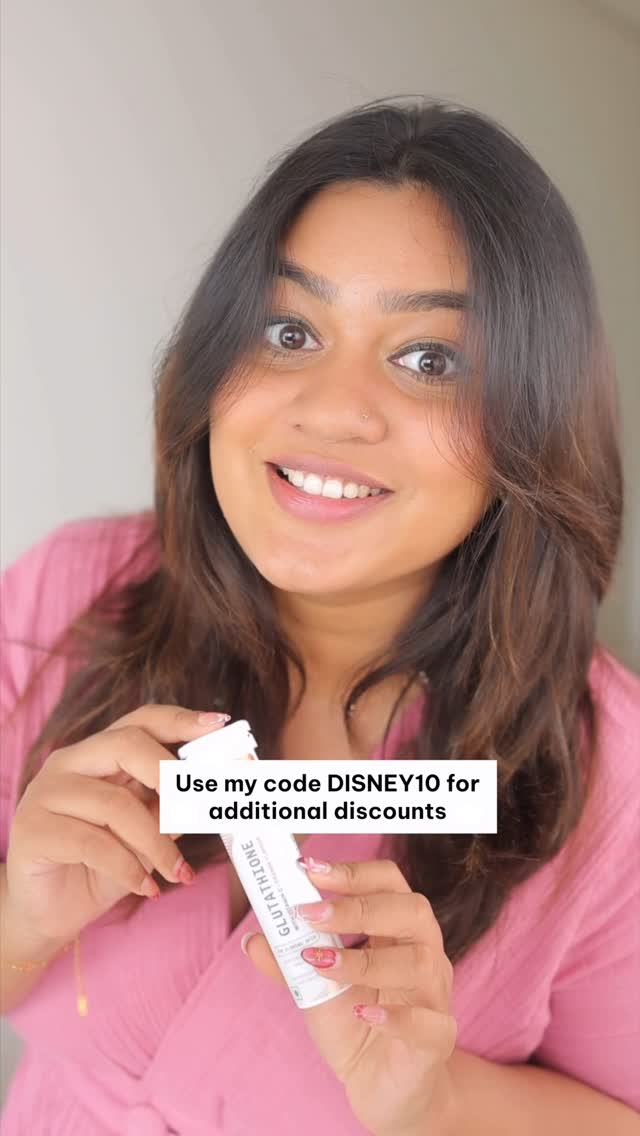 Instagram post by @_disny__ for HK Vitals. Caption reads: Comment for the link..! Say goodbye to dark spots....