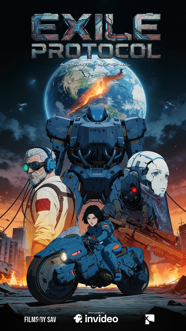 Instagram post by @skillsandvariety for invideo. Caption reads: [...] new Anime series has been picked up by....