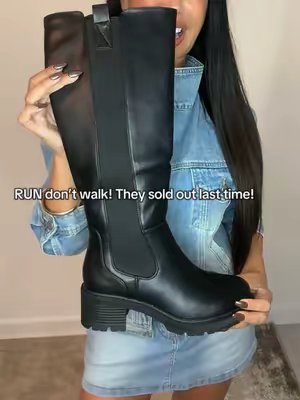 TikTok post by @nicolagio7 for Loud Look. Caption reads: [...] too. Perfect everyday autumn boots @LoudLook....