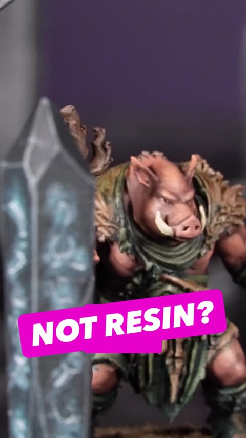 Instagram post by @lets_get_warhammered for Bambu Lab. Caption reads: [...] BUT I WAS WRONG. All I needed was a....