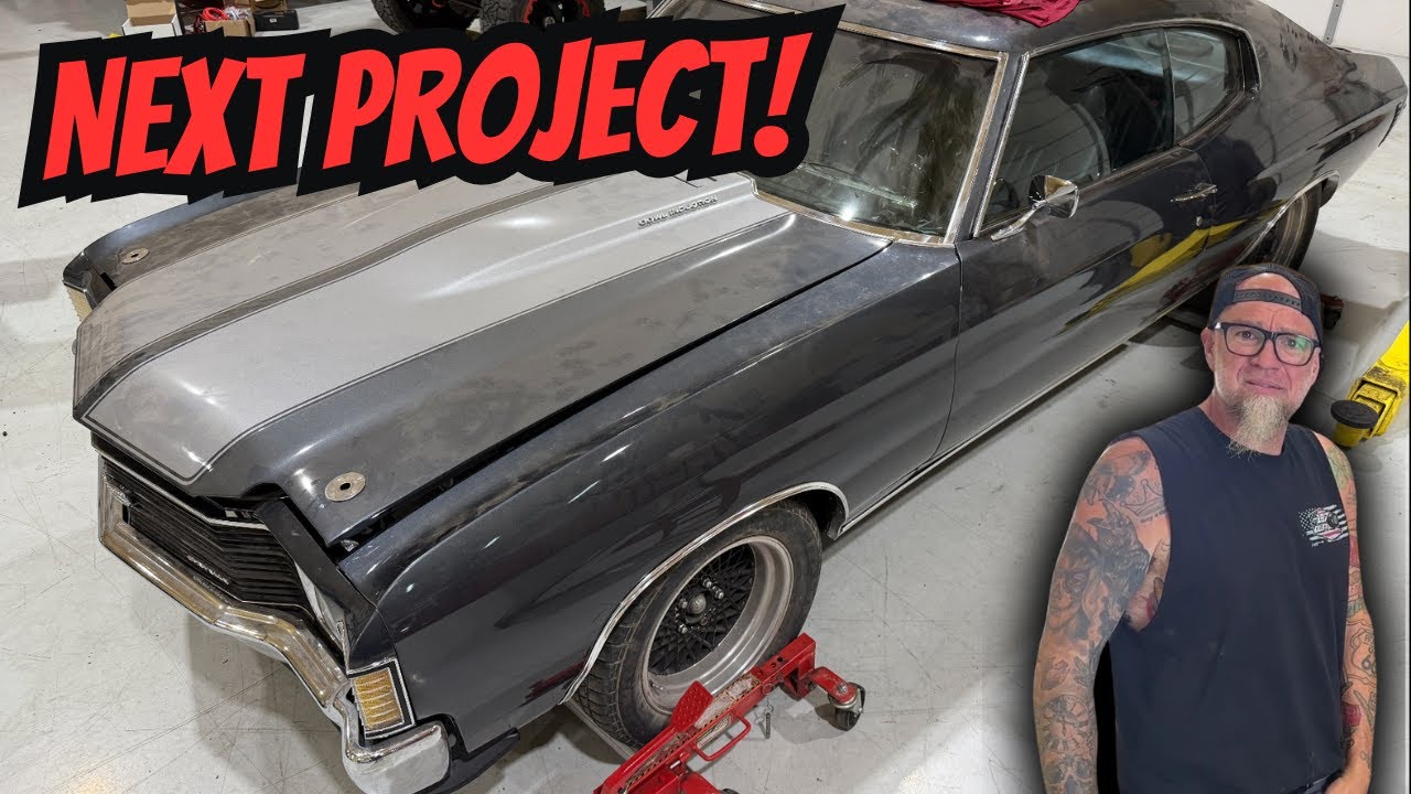 YouTube post by @187Customs for Neveneyewear. Caption reads: Our Next Build: LS-Swapped '72 Chevelle!.