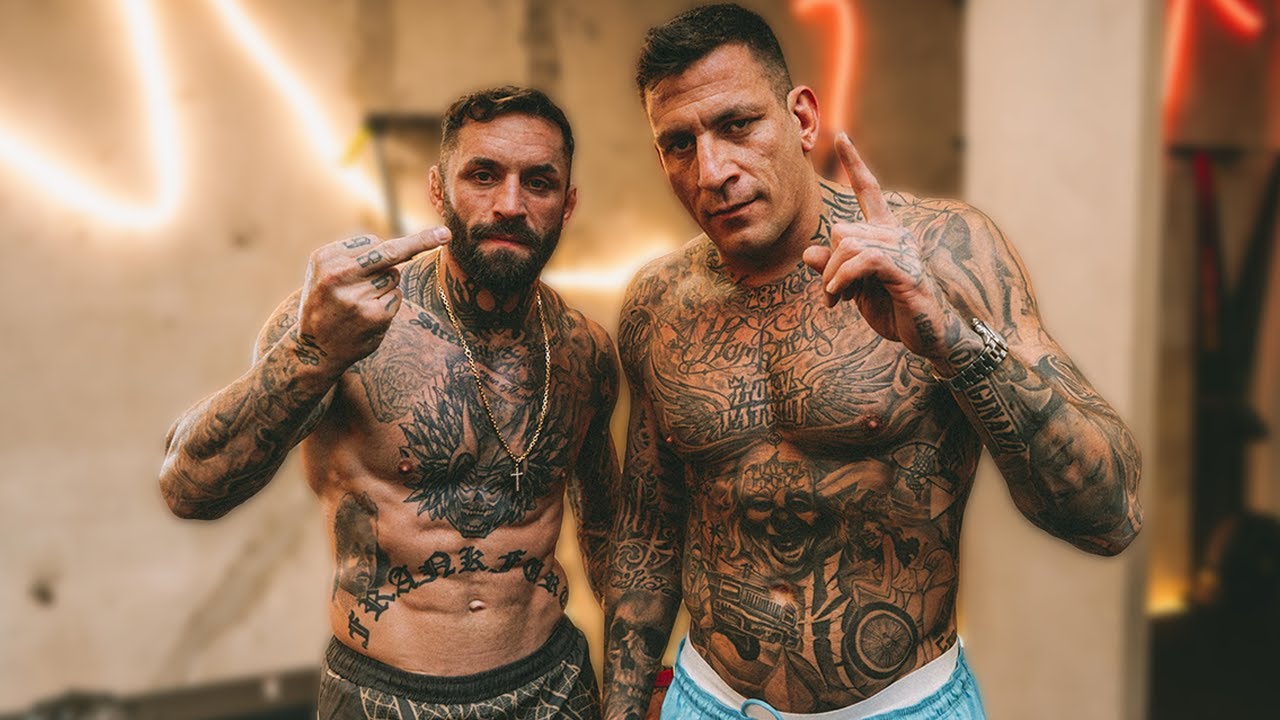 YouTube post by @Christian-Eckerlin for More Nutrition. Caption reads: GZUZ has invited us back to Hamburg!!.