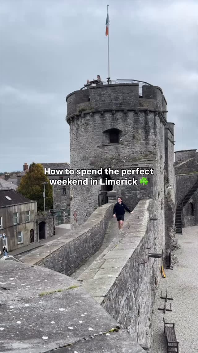 Instagram post by @kevin_penrose_ for Discover Ireland. Caption reads: Here is the perfect way to spend a weekend in....