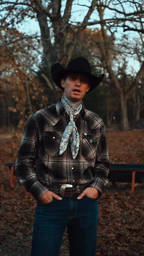 Instagram post by @whatacowboywears for Ely Cattleman. Caption reads: Good news yall! I’ve now got a partnership with....