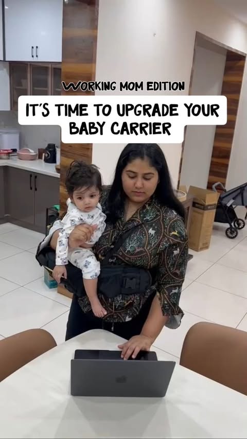 Instagram post by @aapysayshello for Butt Baby. Caption reads: [...] for my workdays, all thanks to this.....