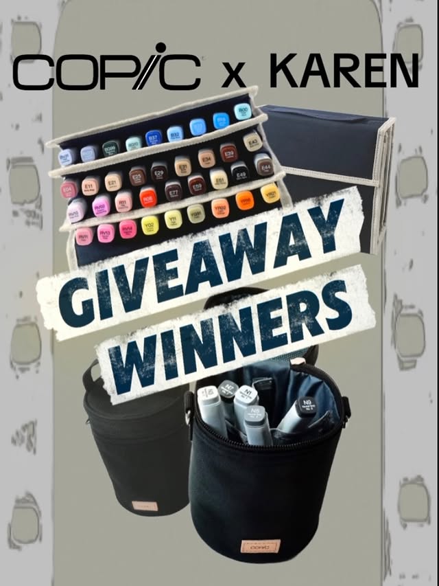 Instagram post by @copic_europe for Copic. Caption reads: [...] love and engagement throughout the Copic ×....