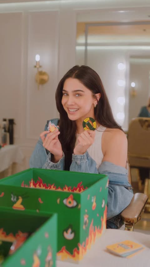 Instagram post by @sharvari for Sprite. Caption reads: Just unboxed my Tadka Box and it’s SPICIER than....